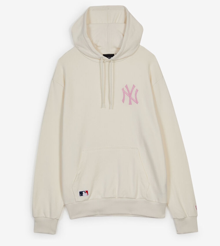 Sudadera beige NEW ERA de los Yankees