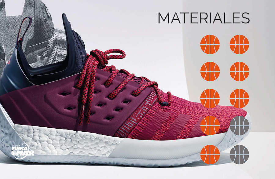 Prueba zapatillas baloncesto Adidas Harden Vol 2