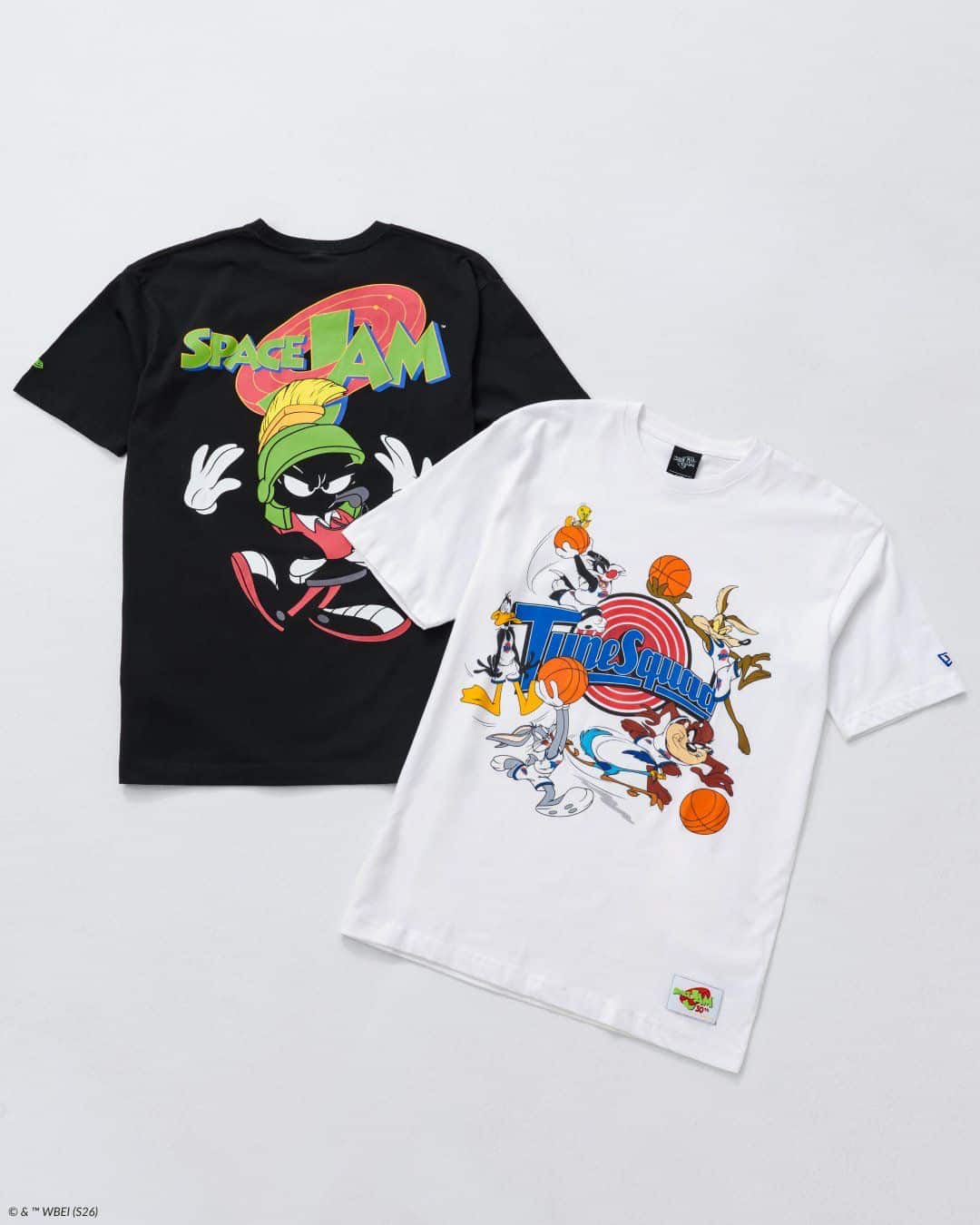 camisetas space jam x new era
