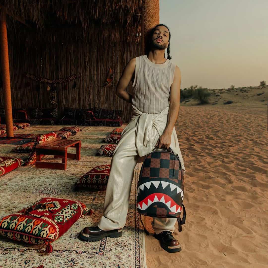 Sprayground Enlarged Checks Paris