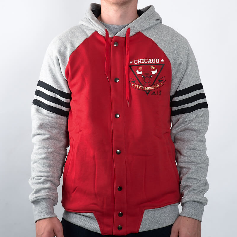 Chaqueta Adidas NBA washed de los Chicago Bulls