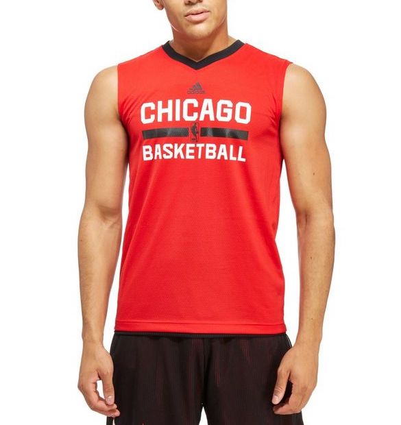 Camiseta de asas de los chicago bulls para entrenar