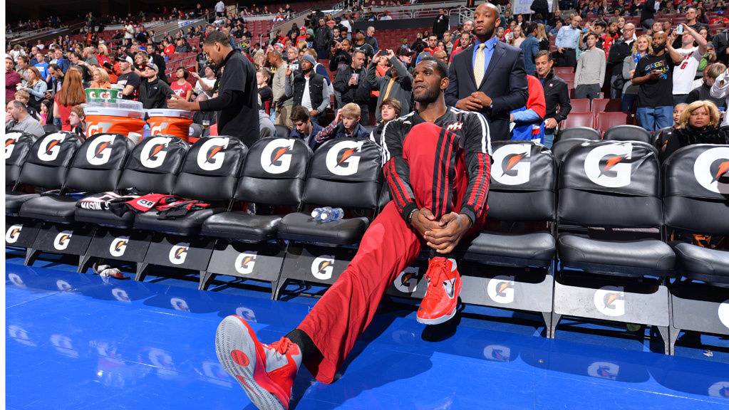 Greg Oden zapatillas grandes