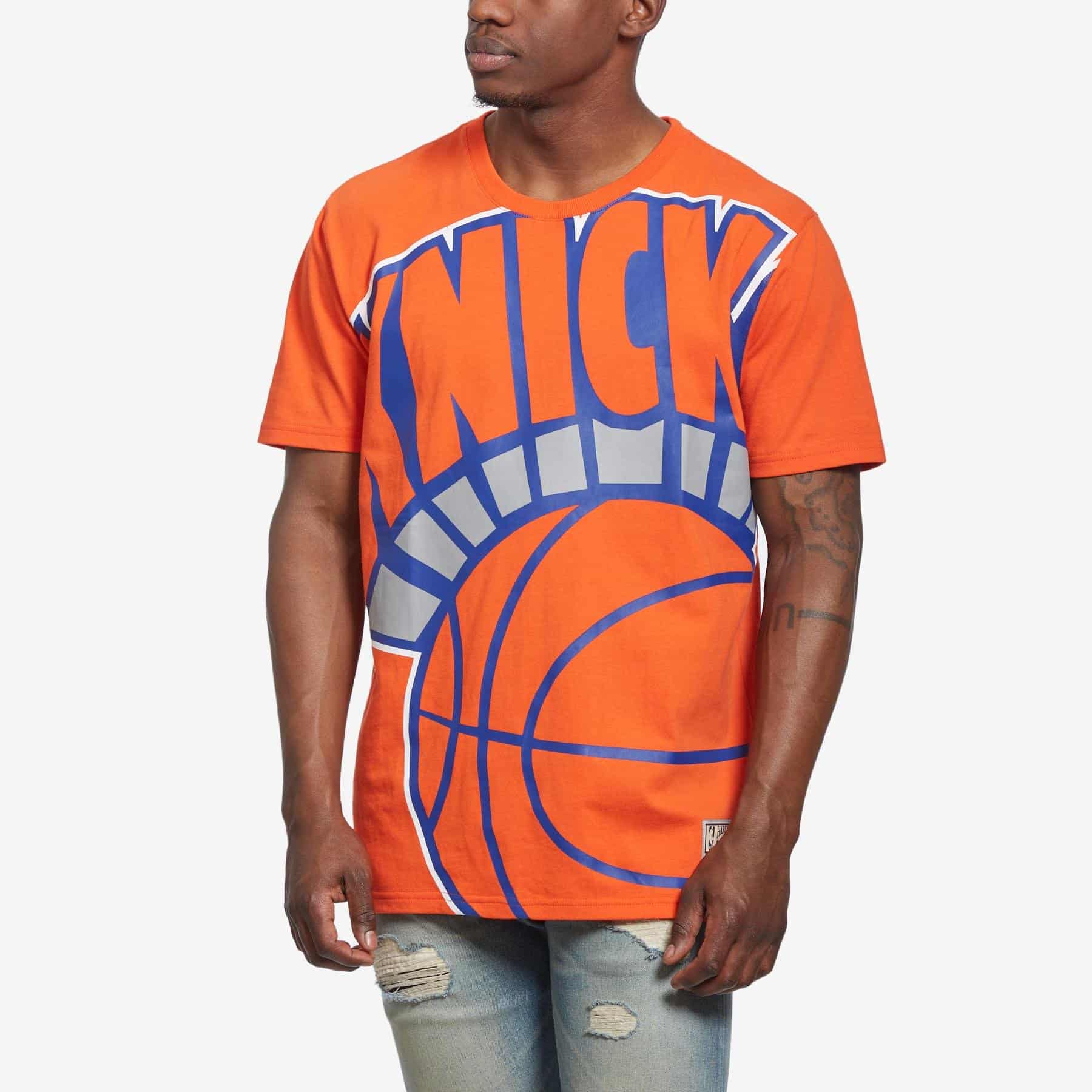 Camiseta Knicks de Mitchell Ness Big Face