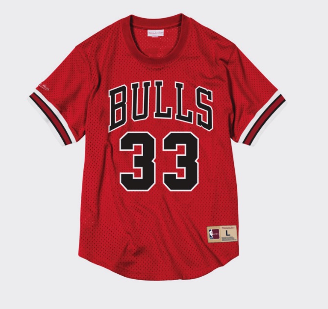 camiseta scottie pippen con los bulls
