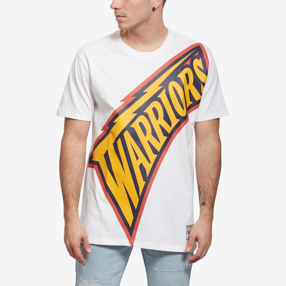 Camiseta warriors big face mitchell ness