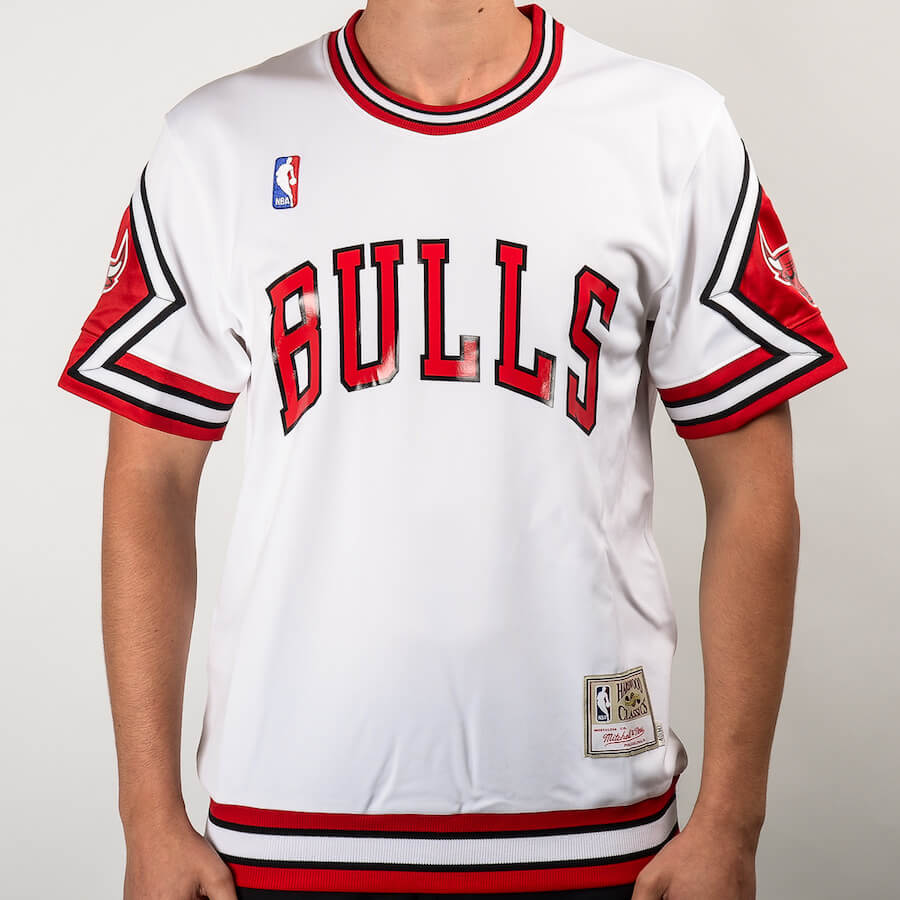 camiseta jordan bulls roja