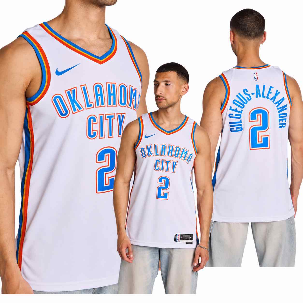 Camiseta Shai blanca de Nike