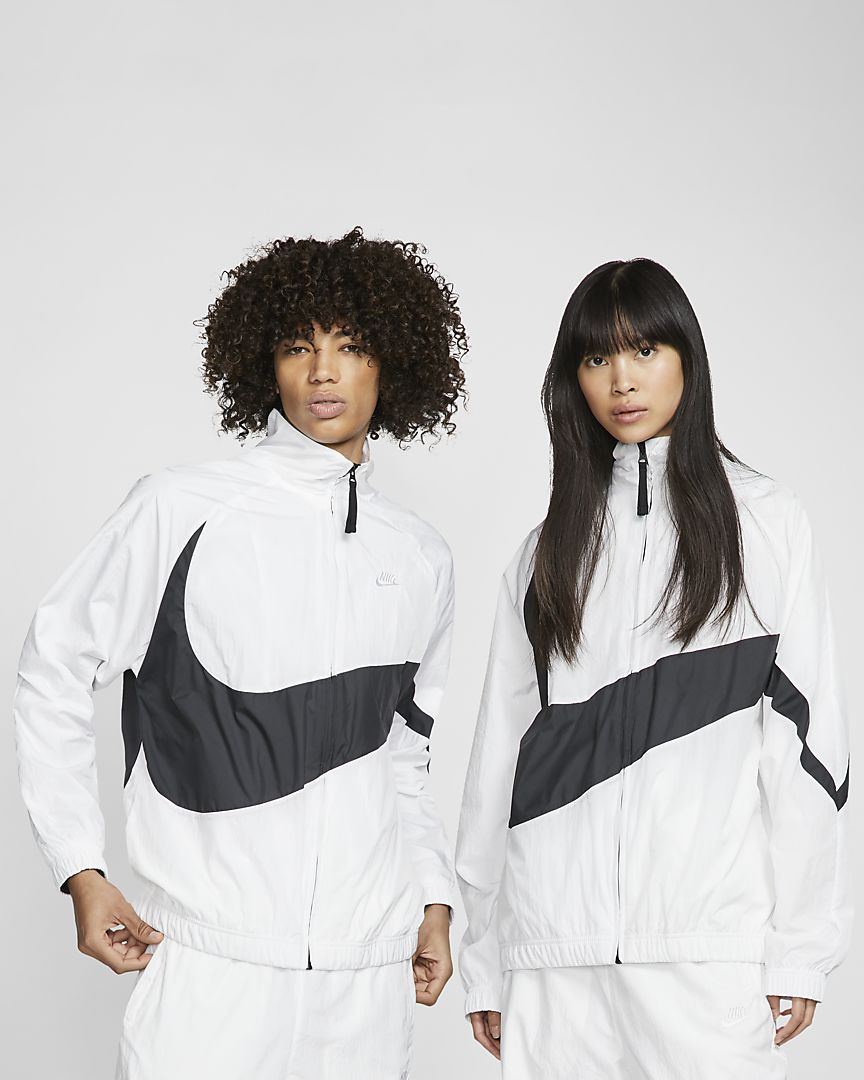 cortavientos nike blanco