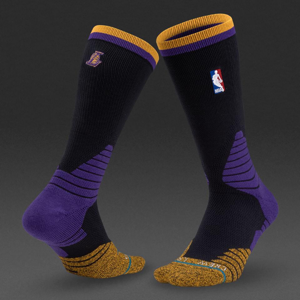 calcetines stance lakers logo crew