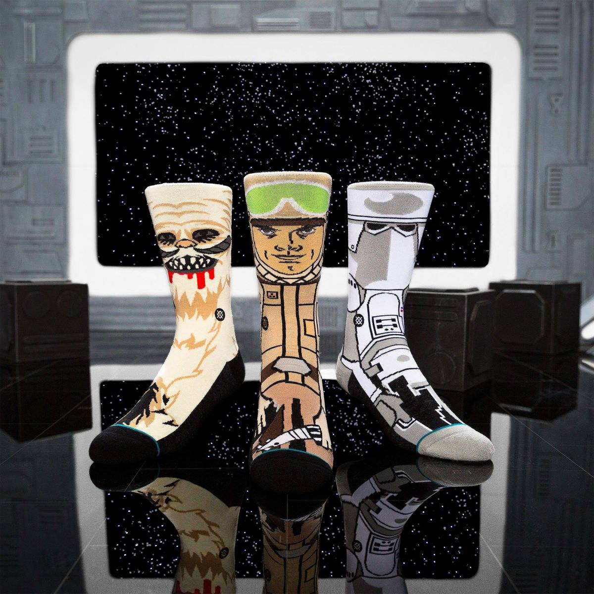 3 pack de calcetines stance star wars