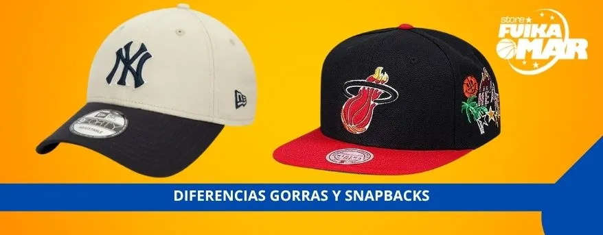 Diferencias Gorras y Snapbacks