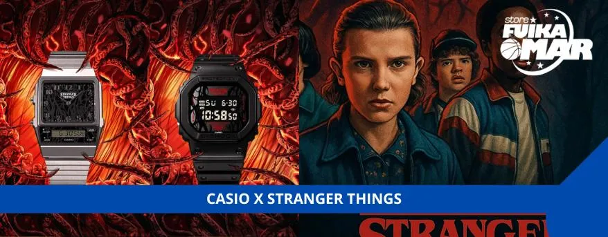 Casio G-Shock x Stranger Things: dos relojes que parecen salidos directamente del Upside Down