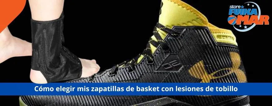 Zapatillas de baloncesto más recomendadas con lesiones de tobillo