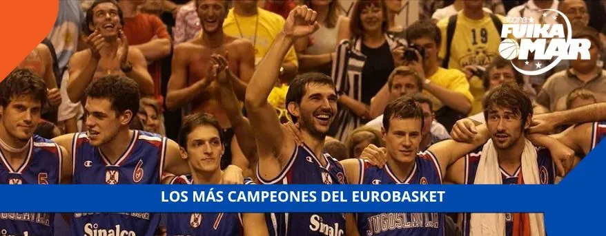 LOS MÁS CAMPEONES DEL EUROBASKET