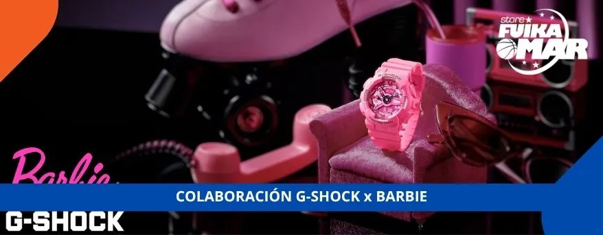 G-Shock x Barbie: Una colaboración con mucho brilli