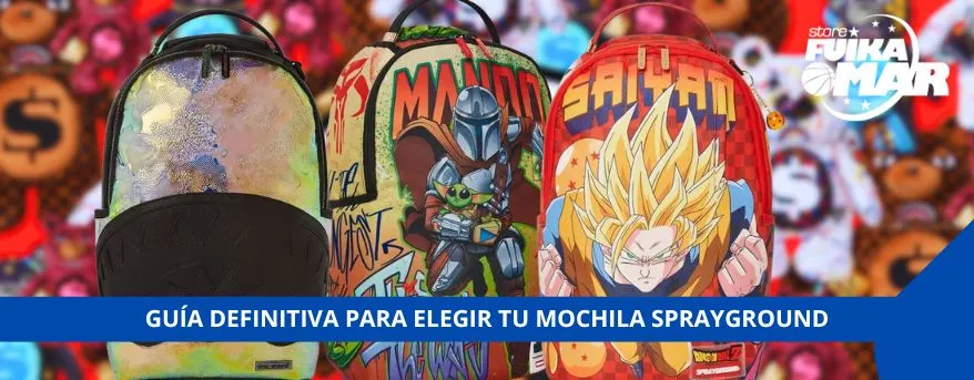 Guía definitiva para elegir tu mochila Sprayground: Modelos, tamaños y tips