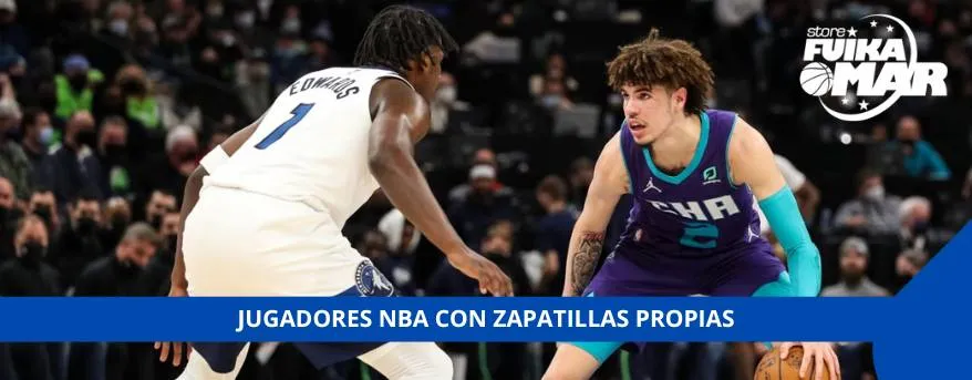 Jugadores NBA con zapatillas propias
