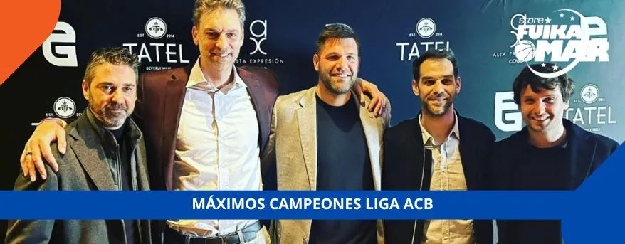 MÁXIMOS CAMPEONES de la LIGA ACB (Actualizado 2025)