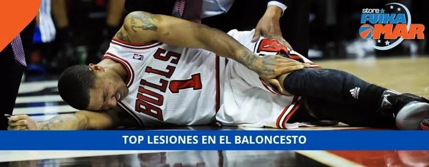 TOP lesiones en baloncesto