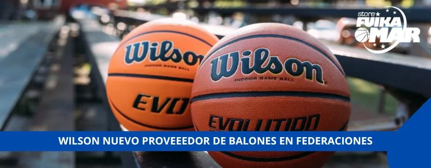 Wilson Balón federaciones de baloncesto